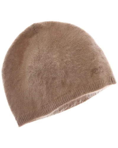Rag & Bone Jada Brushed Cashmere Beanie In Brown
