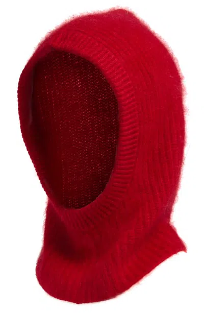 Rag & Bone Jada Cashmere Balaclava In Red