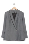 Rag & Bone Jade Oversize Notch Lapel Blazer In Gray