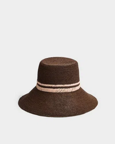 Rag & Bone Jade Raffia Bucket Hat In Brown