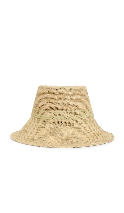 Rag & Bone Jade Rollable Bucket Hat In Gold