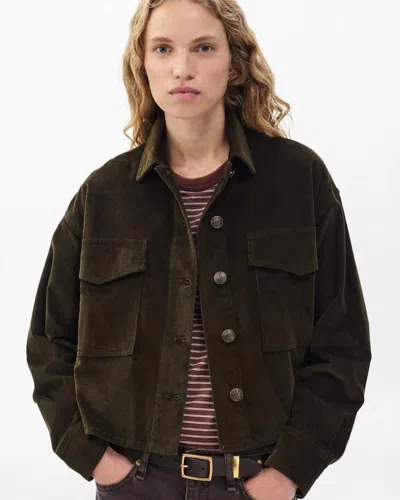 Rag & Bone Jaiden Stretch Corduroy Shirt Jacket In Multi