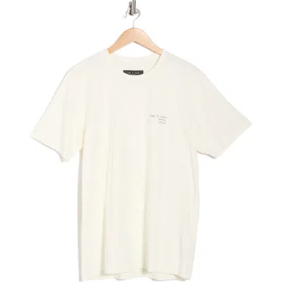 Rag & Bone Jamey Ny T-shirt In White