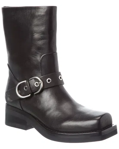 Rag & Bone Jax Moto Buckle Leather Boot In Multi