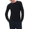 Rag & Bone Jayce Silk & Cotton Sweater In Black