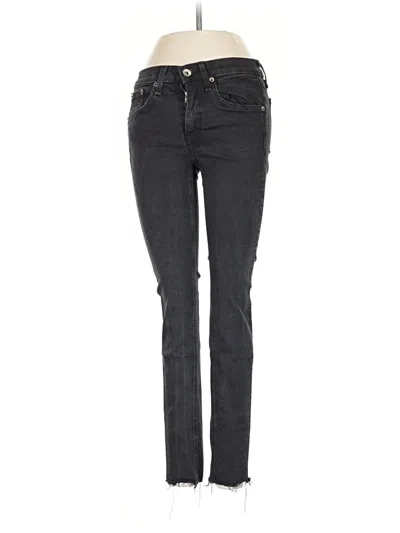 Pre-owned Rag & Bone Jeans In Black