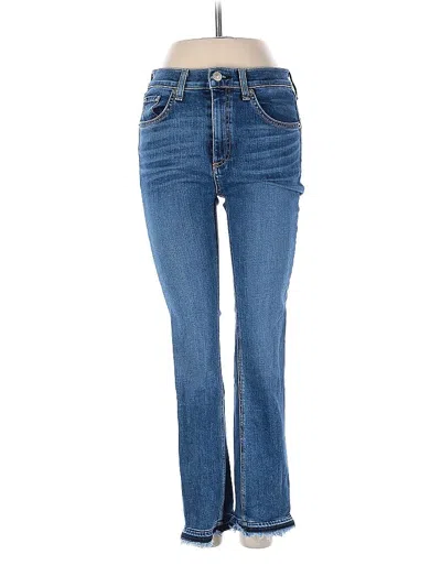 Pre-owned Rag & Bone Jeans In Blue