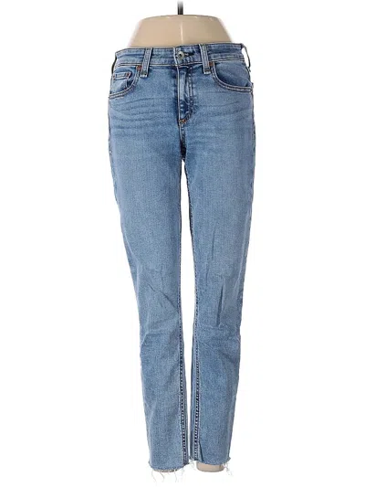 Pre-owned Rag & Bone Jeans In Blue