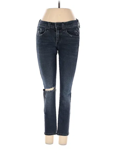 Pre-owned Rag & Bone Jeans In Blue