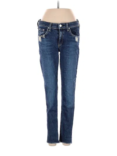 Pre-owned Rag & Bone Jeans In Blue