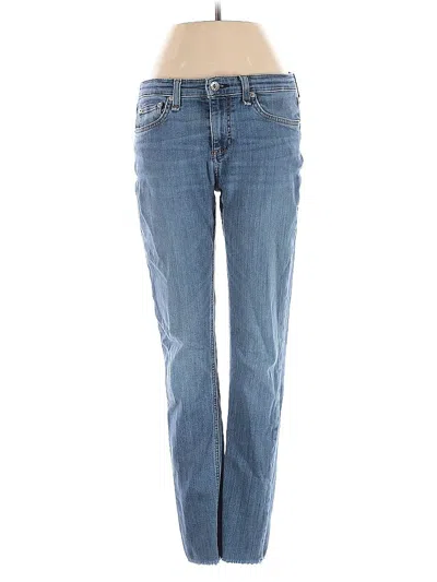 Pre-owned Rag & Bone Jeans In Blue
