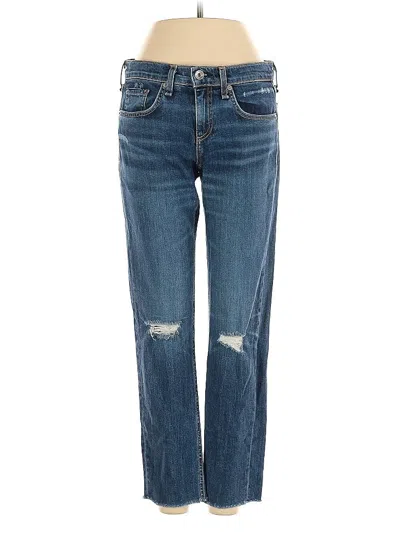 Pre-owned Rag & Bone Jeans In Blue