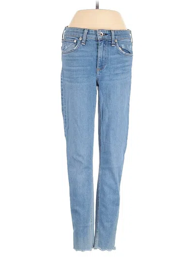 Pre-owned Rag & Bone Jeans In Blue