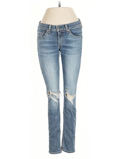 Pre-owned Rag & Bone Jeans In Blue