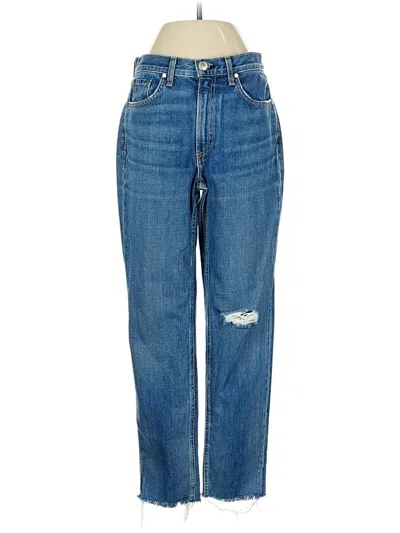 Pre-owned Rag & Bone Jeans In Blue