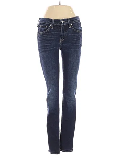Pre-owned Rag & Bone Jeans In Blue