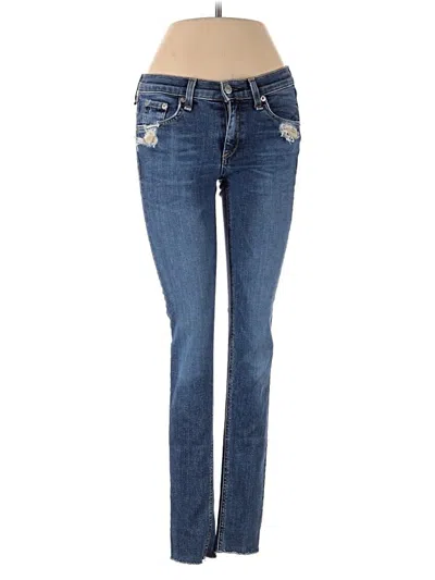 Pre-owned Rag & Bone Jeans In Blue