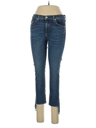 Pre-owned Rag & Bone Jeans In Blue