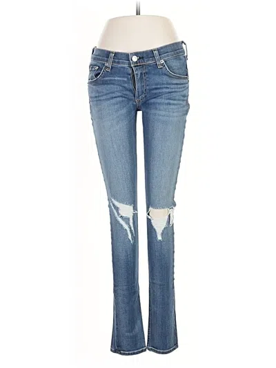 Pre-owned Rag & Bone Jeans In Blue