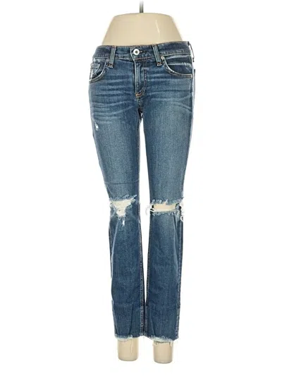 Pre-owned Rag & Bone Jeans In Blue