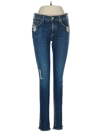 Pre-owned Rag & Bone Jeans In Blue