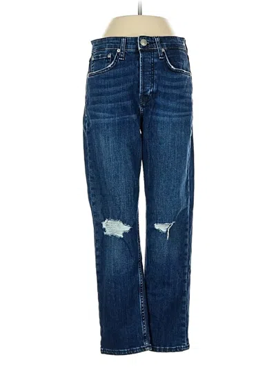 Pre-owned Rag & Bone Jeans In Blue