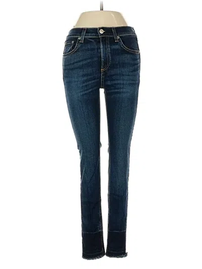 Pre-owned Rag & Bone Jeans In Blue