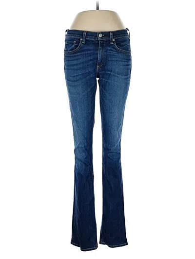 Pre-owned Rag & Bone Jeans In Blue