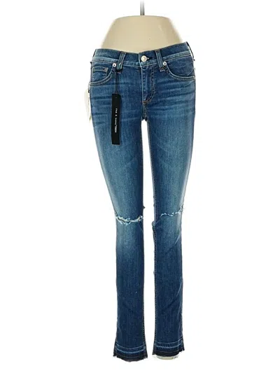 Pre-owned Rag & Bone Jeans In Blue