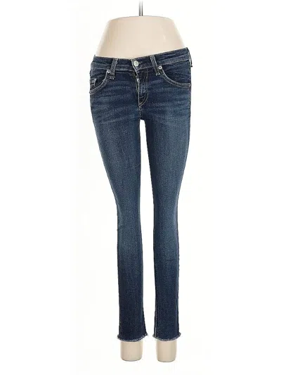Pre-owned Rag & Bone Jeans In Blue