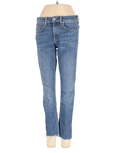 Pre-owned Rag & Bone Jeans In Blue
