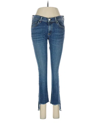 Pre-owned Rag & Bone Jeans In Blue