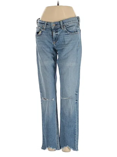 Pre-owned Rag & Bone Jeans In Blue