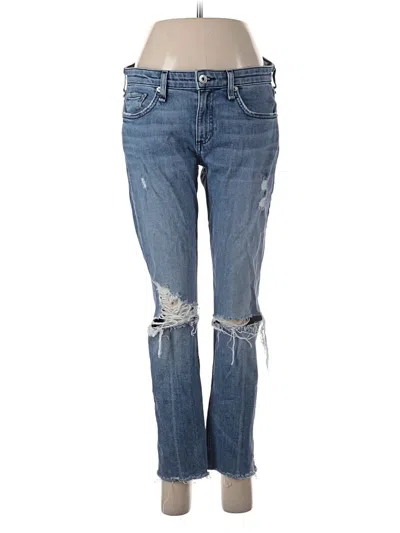 Pre-owned Rag & Bone Jeans In Blue