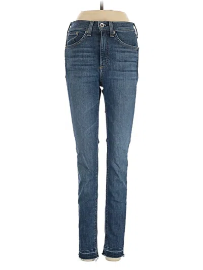 Pre-owned Rag & Bone Jeans In Blue