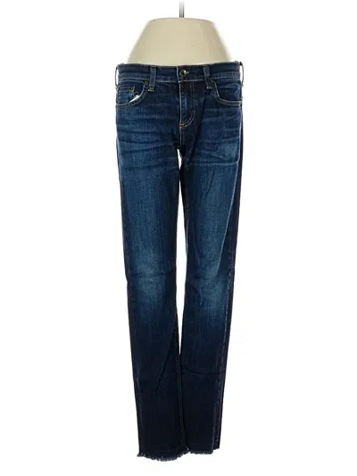 Pre-owned Rag & Bone Jeans In Blue