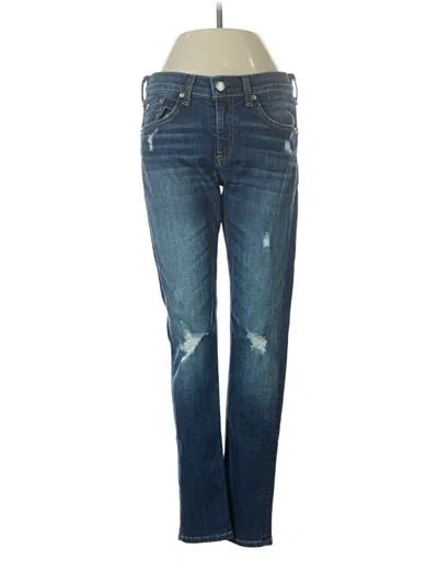 Pre-owned Rag & Bone Jeans In Blue