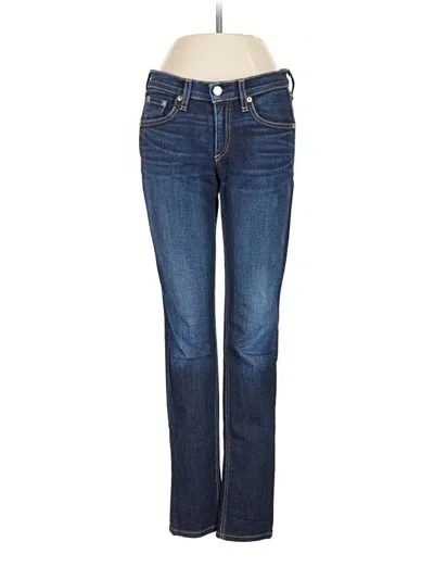 Pre-owned Rag & Bone Jeans In Blue