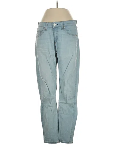 Pre-owned Rag & Bone Jeans In Blue