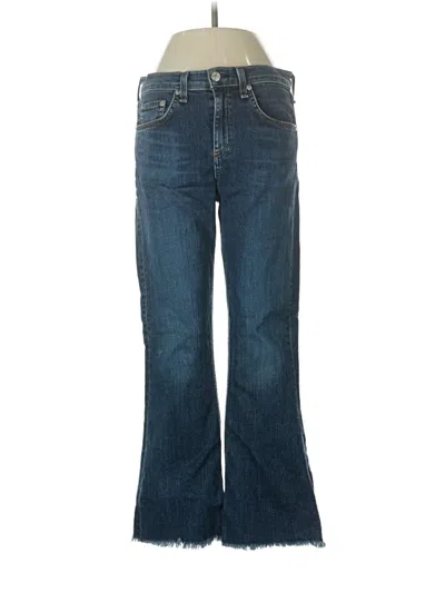 Pre-owned Rag & Bone Jeans In Blue
