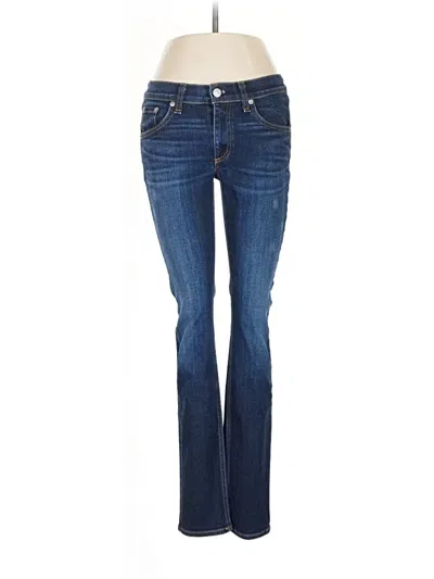 Pre-owned Rag & Bone Jeans In Blue