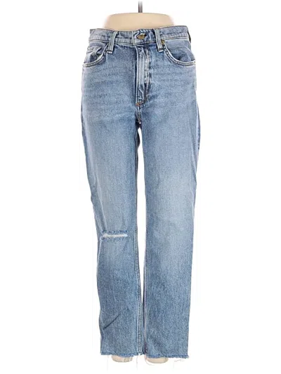 Pre-owned Rag & Bone Jeans In Blue
