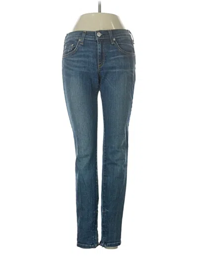 Pre-owned Rag & Bone Jeans In Blue