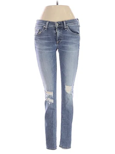Pre-owned Rag & Bone Jeans In Blue