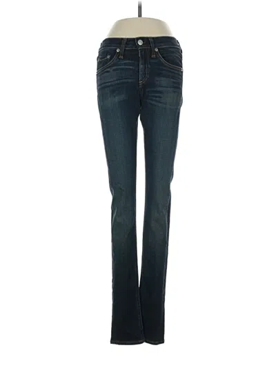 Pre-owned Rag & Bone Jeans In Blue