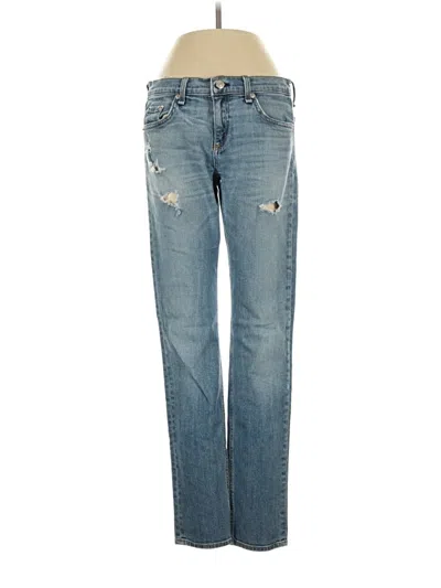 Pre-owned Rag & Bone Jeans In Blue