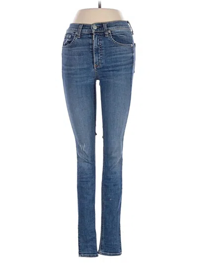 Pre-owned Rag & Bone Jeans In Blue
