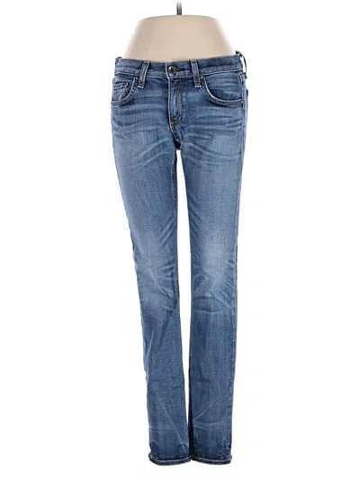 Pre-owned Rag & Bone Jeans In Blue