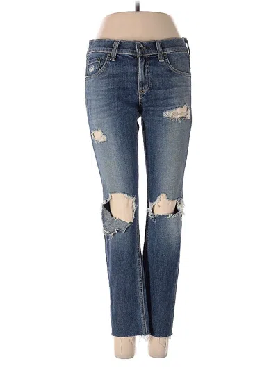 Pre-owned Rag & Bone Jeans In Blue