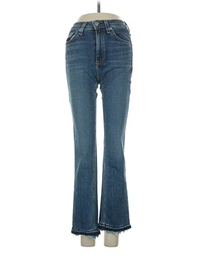 Pre-owned Rag & Bone Jeans In Blue